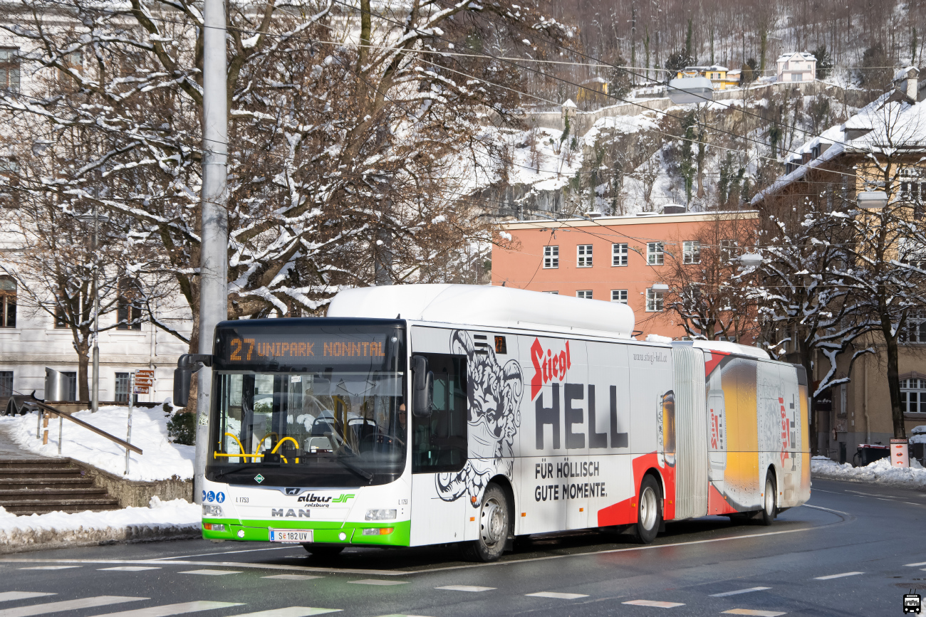 Salzburg, MAN A23 Lion's City G NG313 CNG Nr. L1753