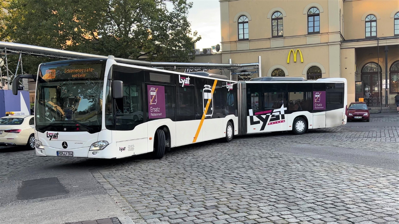 Karlstadt am Main, Mercedes-Benz Citaro C2 G # MSP-LY 304