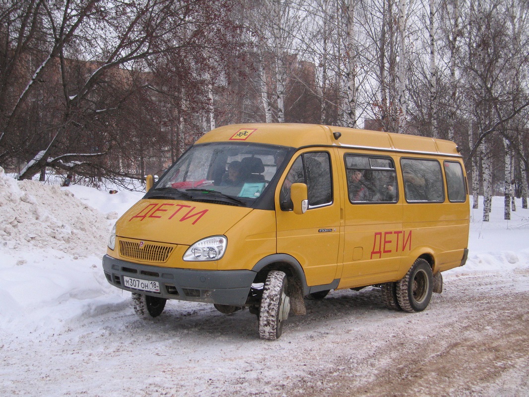 Izhevsk, GAZ-322171 № М 307 ОН 18