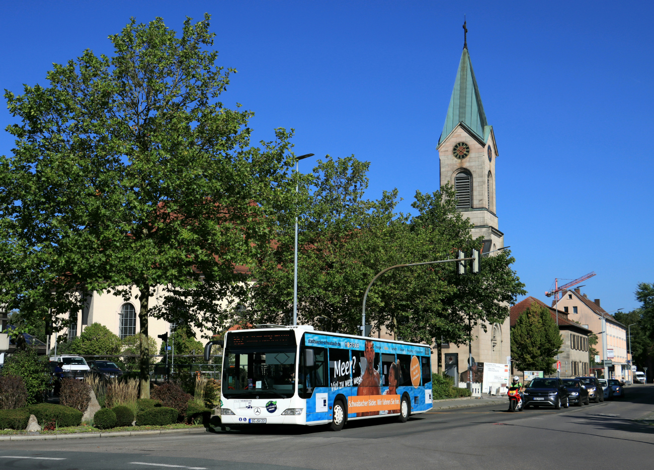 Schwabach, Mercedes-Benz O530 Citaro Facelift # SC-SV 22