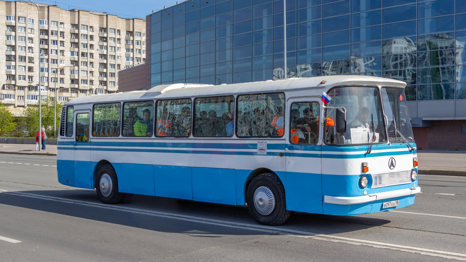 Izhevsk, LAZ-699Р №: В 097 ЕА 18; Saint Petersburg — IV International Transport Festival "SPbTransportFest-2023"