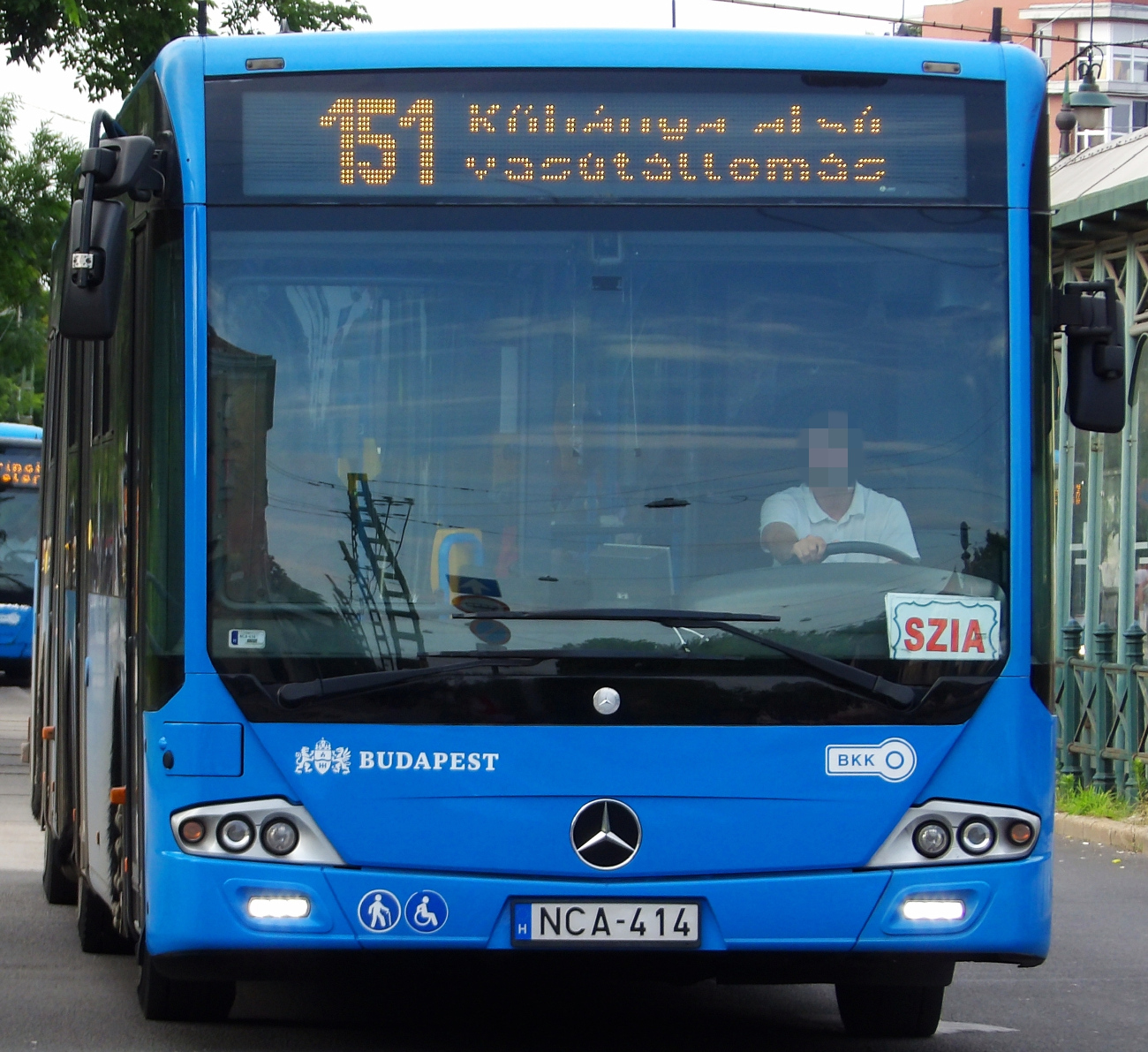 Budapesta, Mercedes-Benz Conecto II G nr. NCA-414