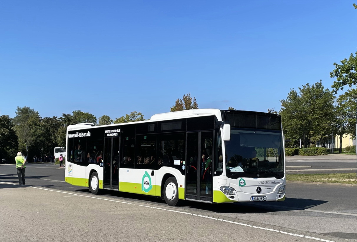 Haßfurt, Mercedes-Benz Citaro C2 Hybrid # HAS-HW 14; Haßfurt — Linienbündel 3 — Will Reisen
