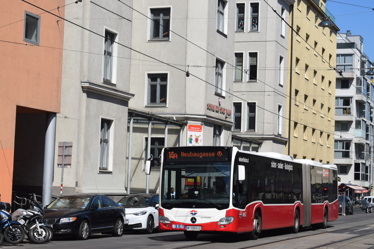 Wien, Mercedes-Benz Citaro C2 G # 8852