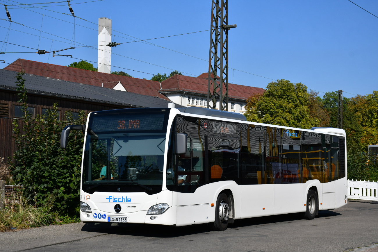 Esslingen am Neckar, Mercedes-Benz Citaro C2 # 153; Göppingen — 38. IMA — 13. Märklintage — Shuttleverkehr (2023)