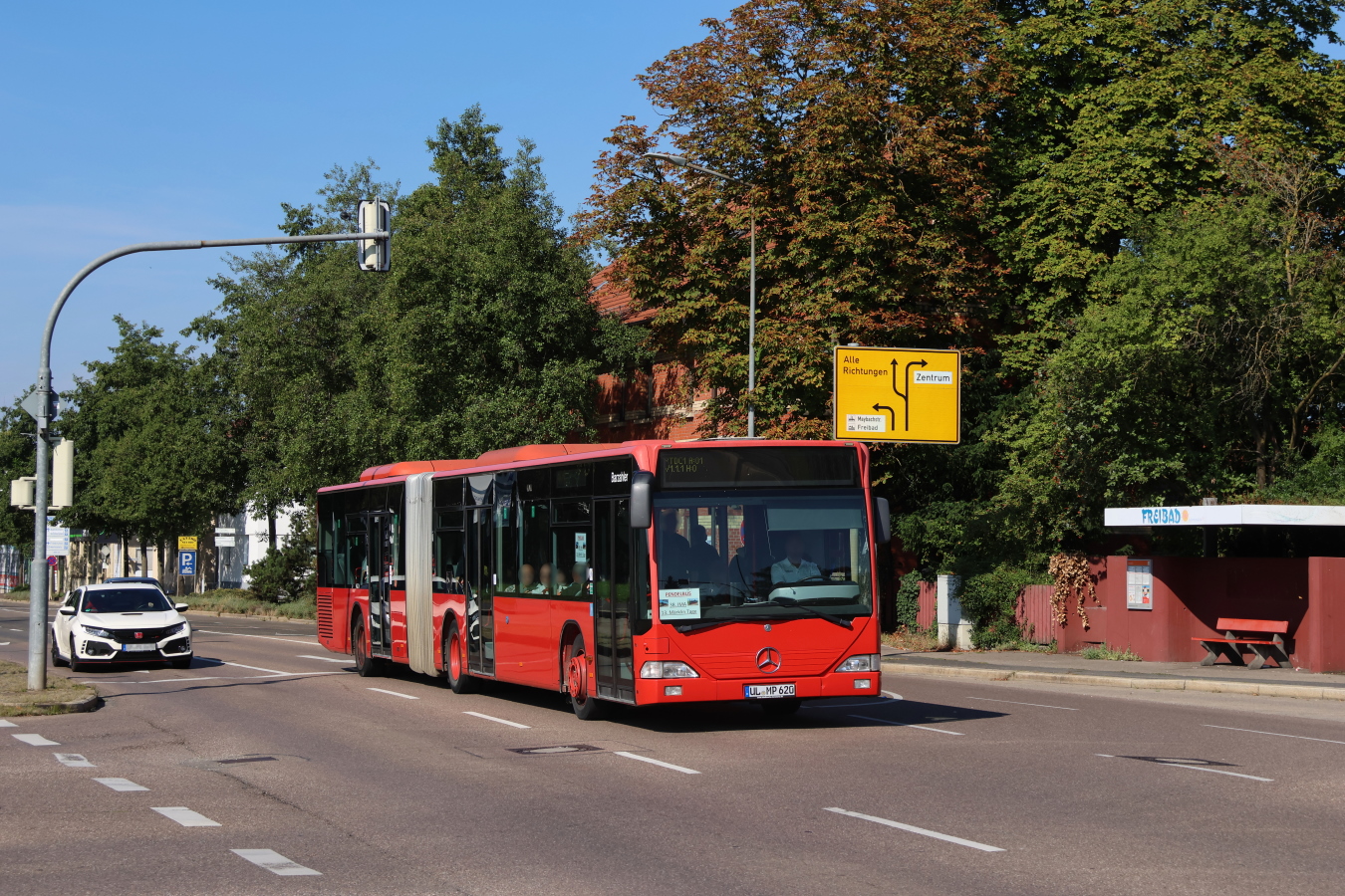 Ulm, Mercedes-Benz O530 Citaro G # UL-MP 620; Göppingen — 38. IMA — 13. Märklintage — Shuttleverkehr