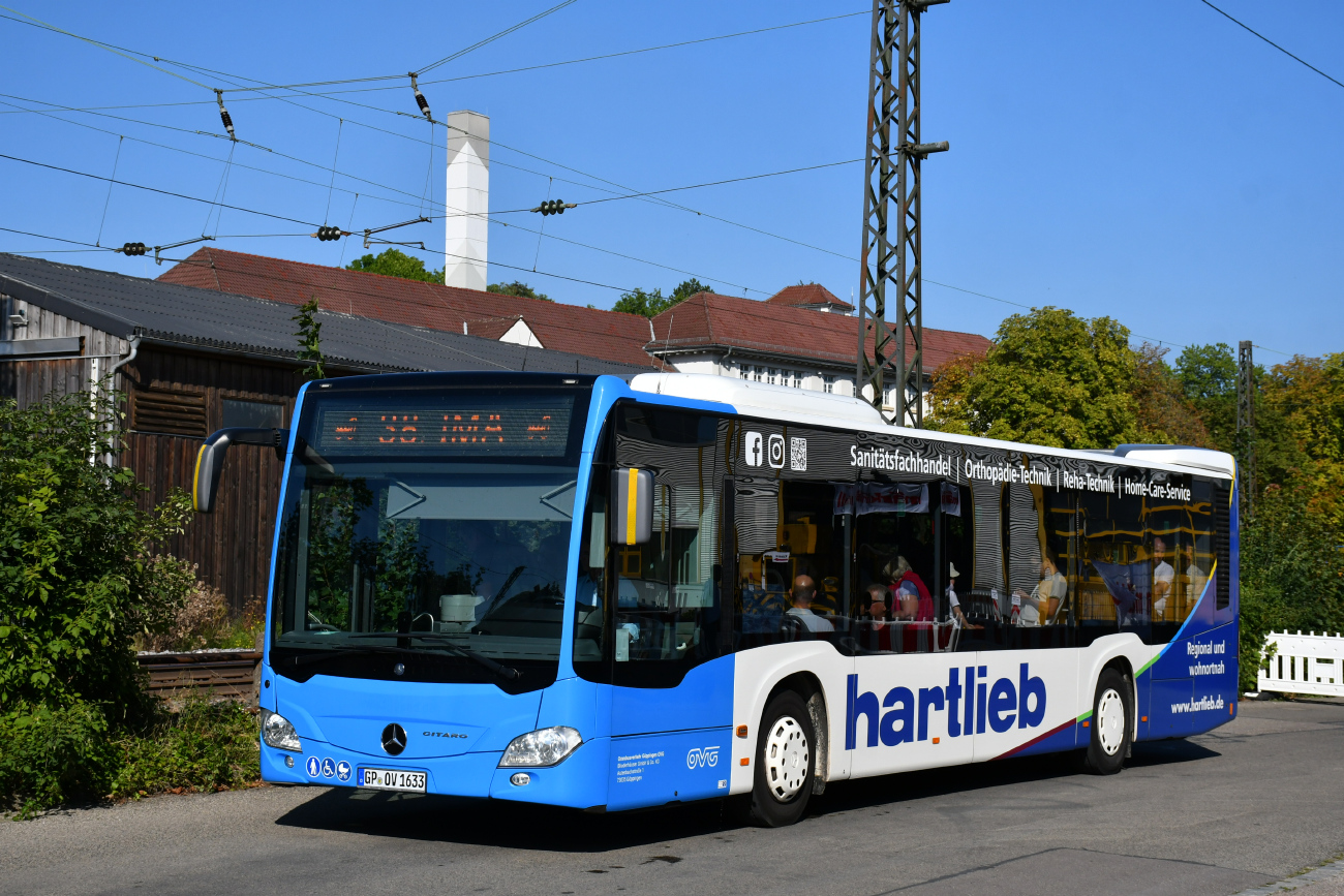 Göppingen, Mercedes-Benz Citaro C2 # 33; Göppingen — 38. IMA — 13. Märklintage — Shuttleverkehr (2023)