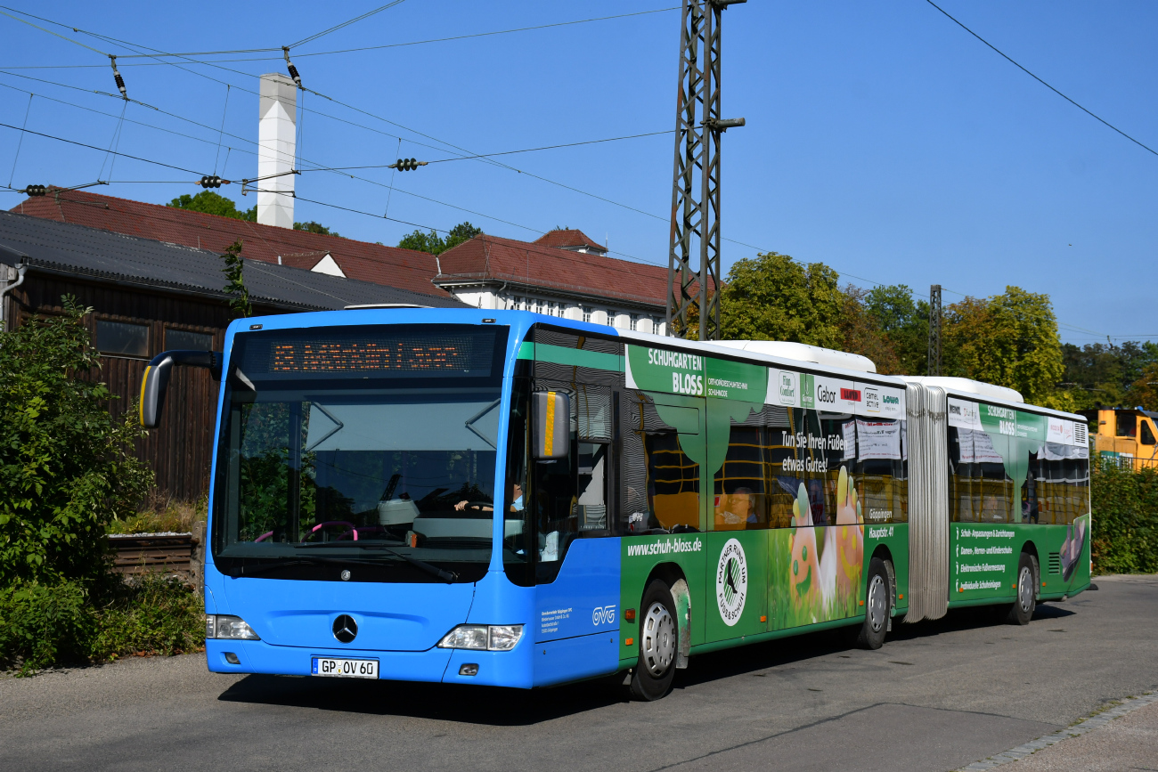 Göppingen, Mercedes-Benz O530 Citaro Facelift G # 60; Göppingen — 38. IMA — 13. Märklintage — Shuttleverkehr (2023)