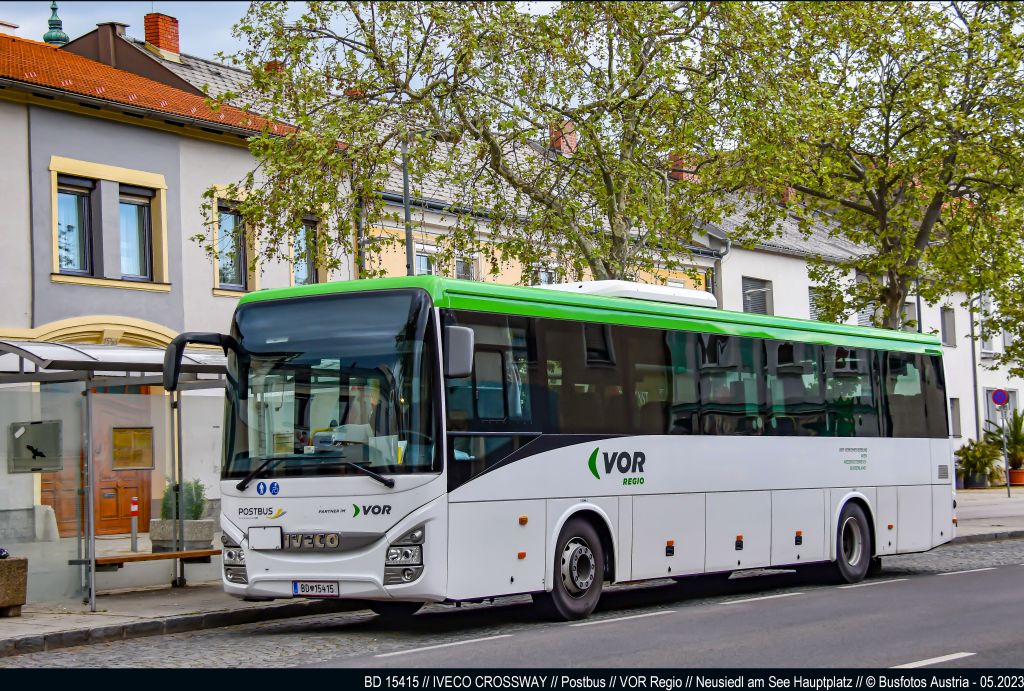 Neusiedl am See, IVECO Crossway Line 12M # 15415
