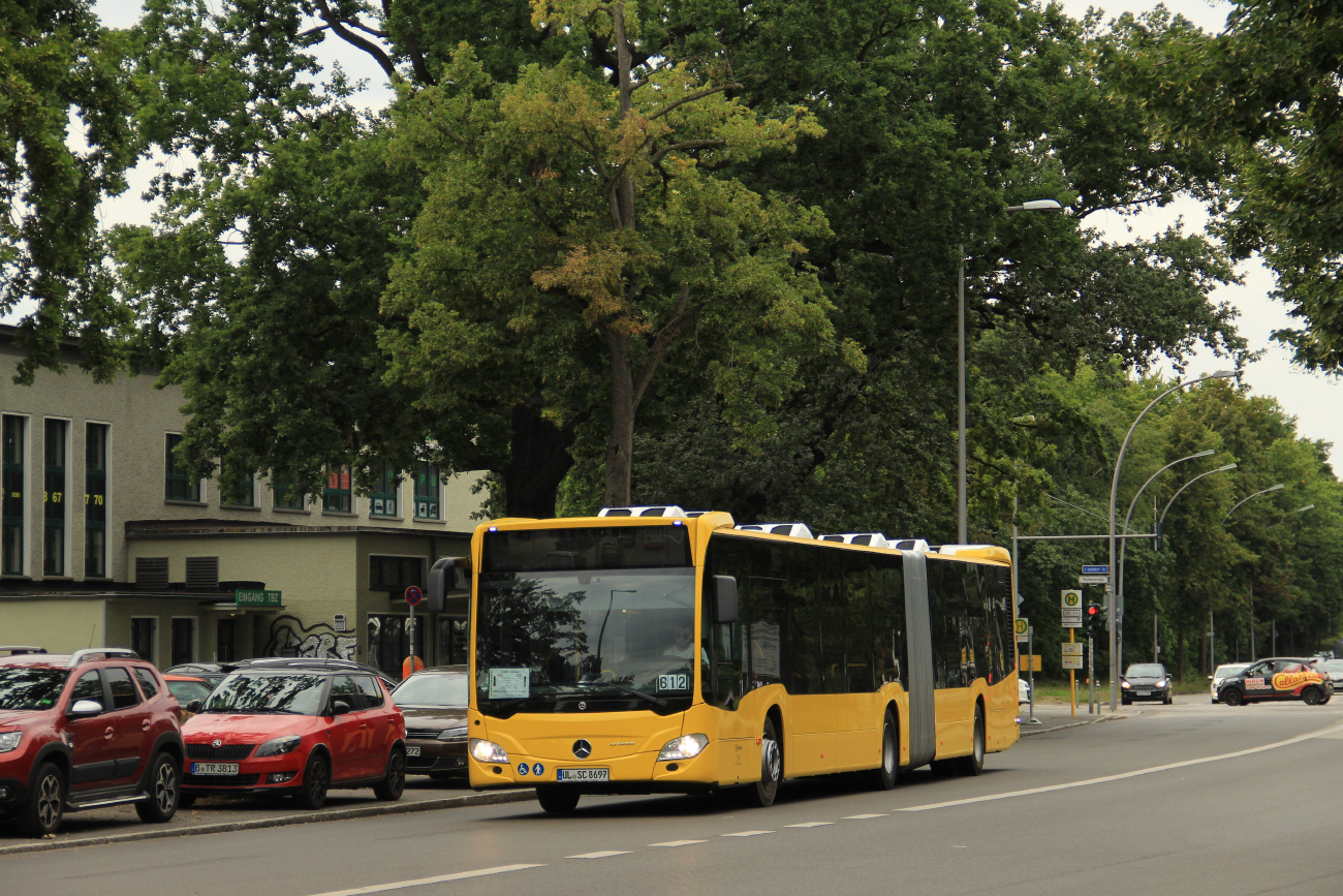 Berlin, Mercedes-Benz Citaro C2 G Hybrid nr. 8697