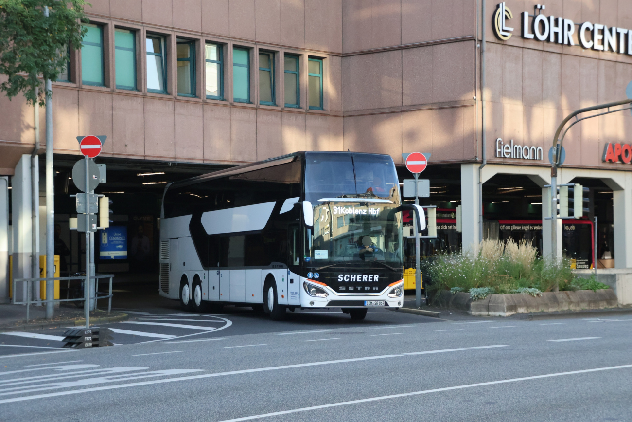 Simmern (Hunsrück), Setra S531DT # SIM-SR 867