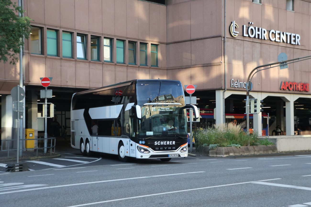 Simmern (Hunsrück), Setra S531DT # SIM-SR 856
