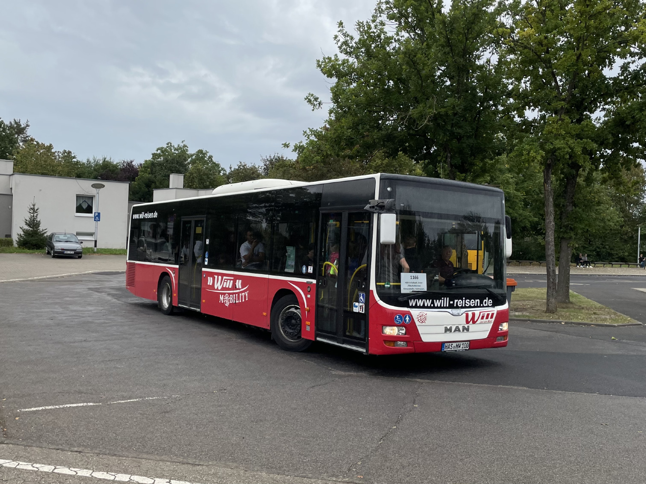 Haßfurt, MAN A21 Lion's City NL323 # HAS-HW 100; Haßfurt — Linienbündel 3 — Will Reisen