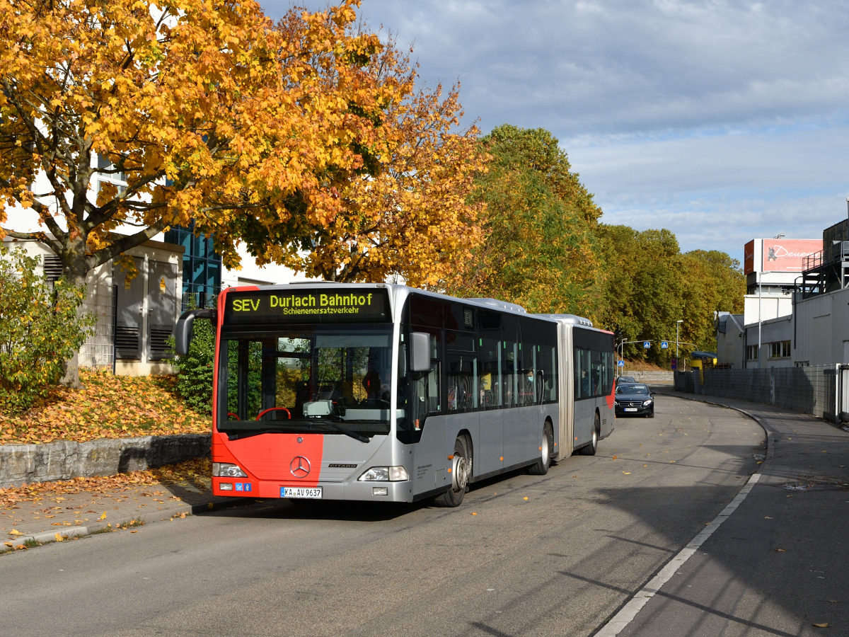 Karlsruhe, Mercedes-Benz O530 Citaro G # 637