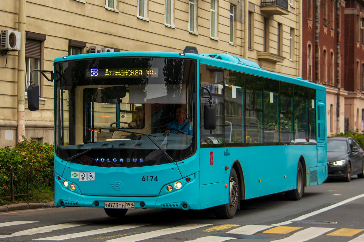 Sint-Petersburg, Volgabus-5270.G2 (LNG) # 6174