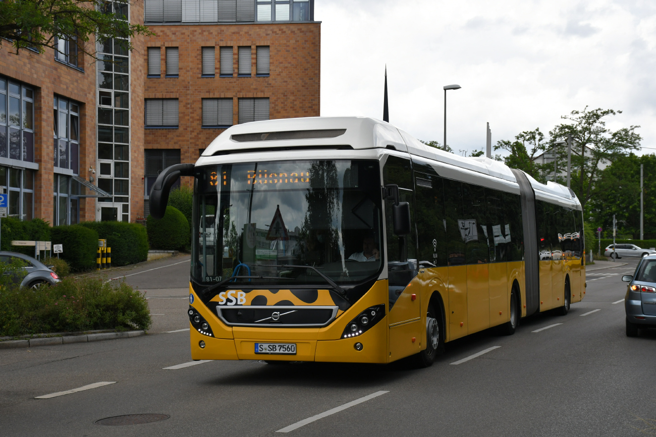 Stuttgart, Volvo 7900A Hybrid # 7560