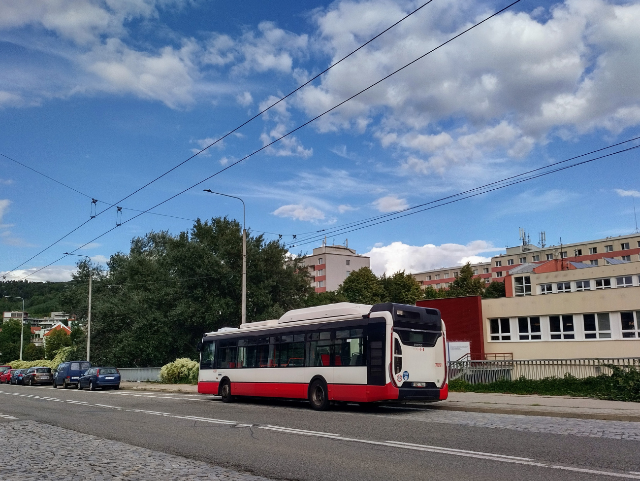 Брно, IVECO Urbanway 12M CNG № 7091