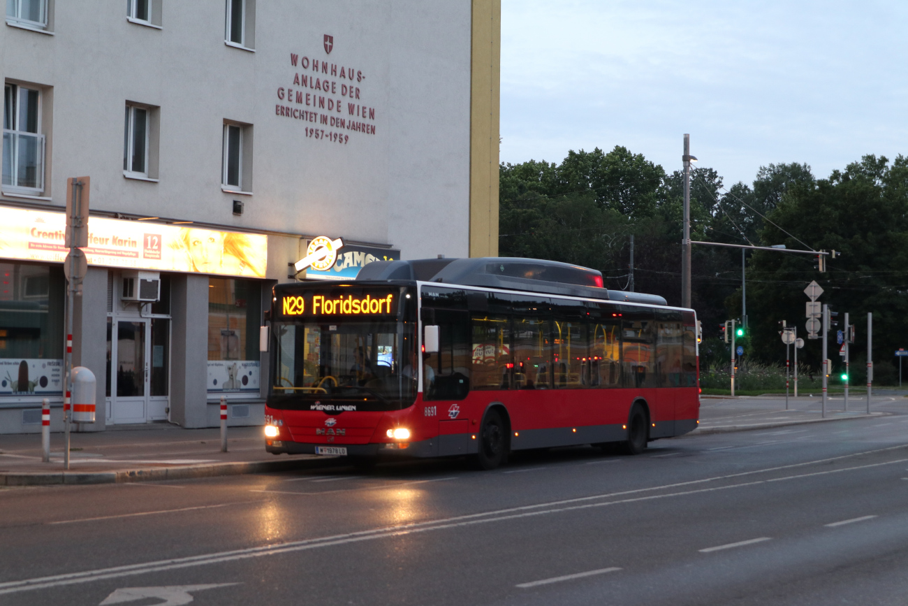 Wiedeń, Gräf & Stift NL273 Lion's City LPG # 8691