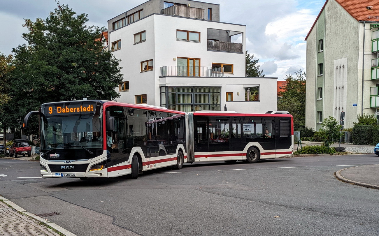 Erfurt, MAN 18C Lion's City NG360 EfficientHybrid № 528