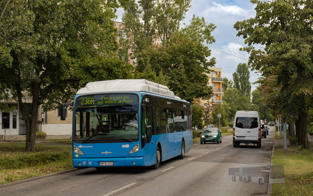 Hungary, other, Van Hool New A330 GNV # MPW-602