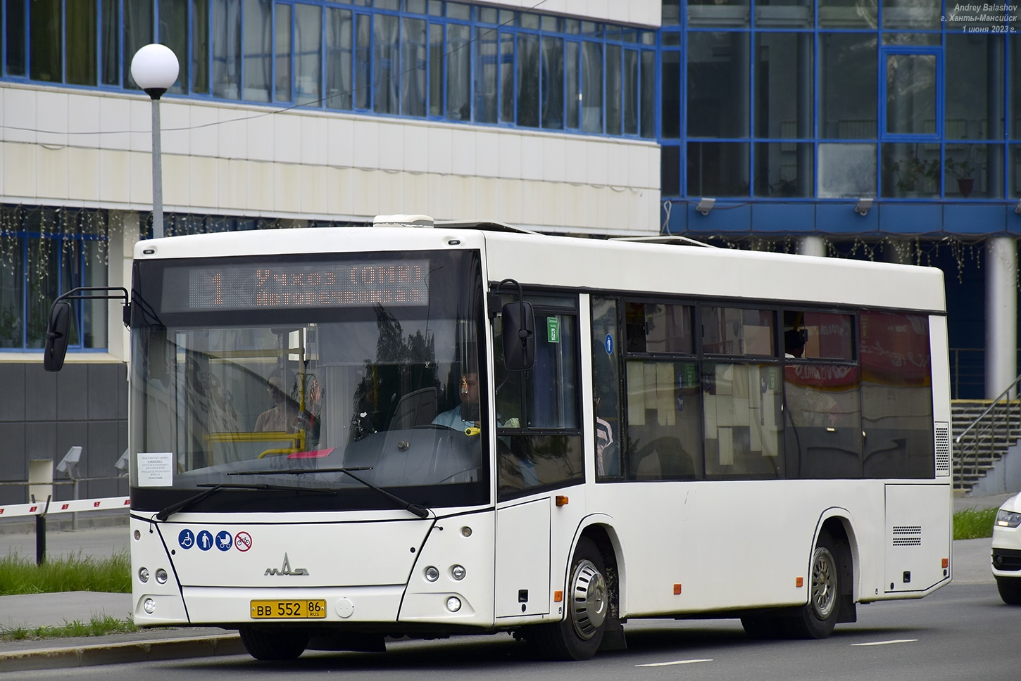 Khanty-Mansiysk, MAZ-206.086 # ВВ 552 86