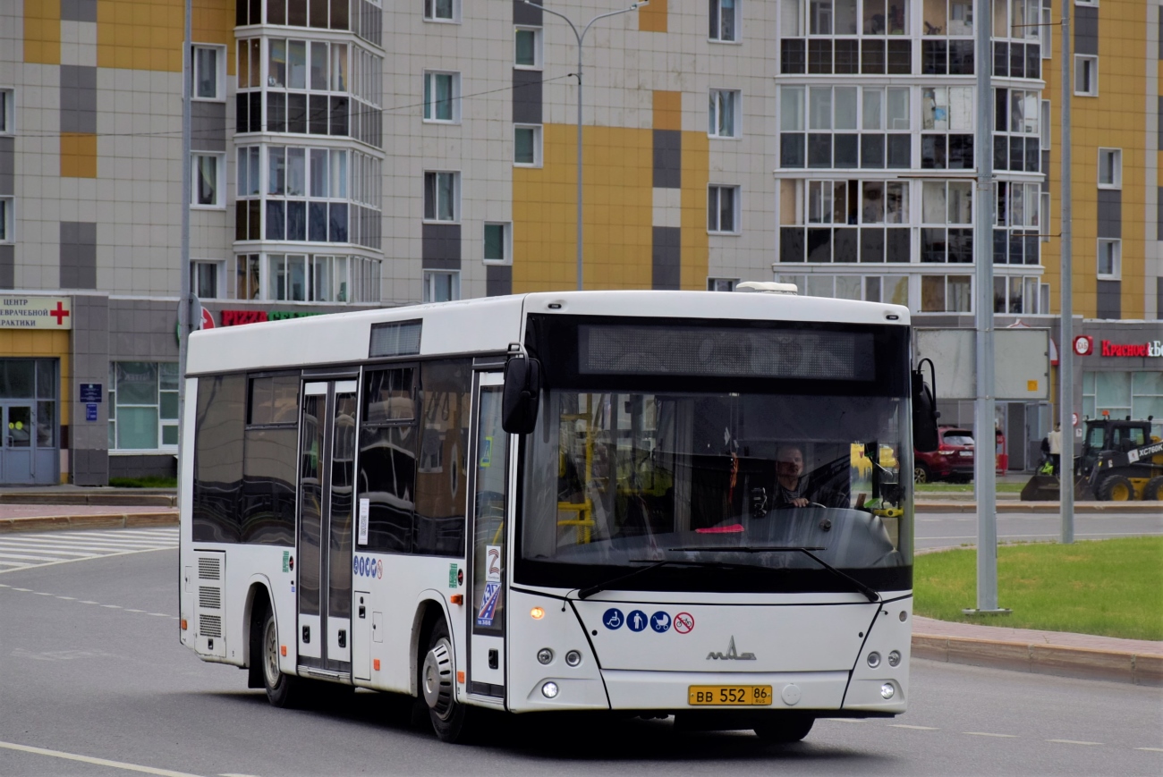 Khanty-Mansiysk, MAZ-206.086 # ВВ 552 86