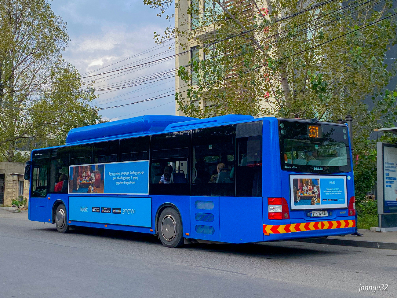Tbilisi, MAN A21 Lion's City NL313 CNG # TT-017-CB
