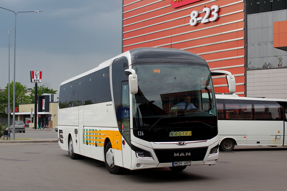 Kaunas, MAN R07 Lion's Coach RHC474 № 126