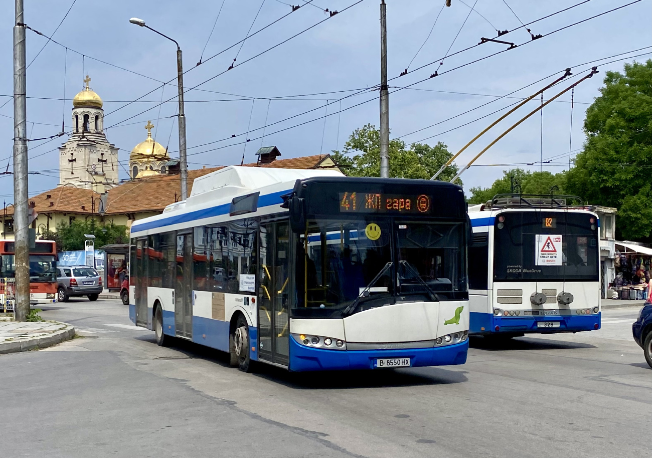 Varna, Solaris Urbino III 12 CNG # 18550