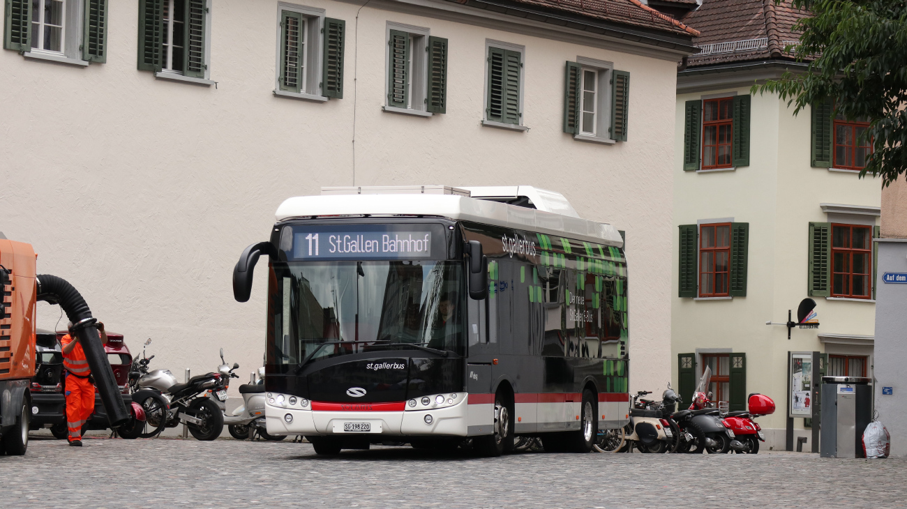 St. Gallen, Solaris Urbino III 8,9 LE electric No. 220