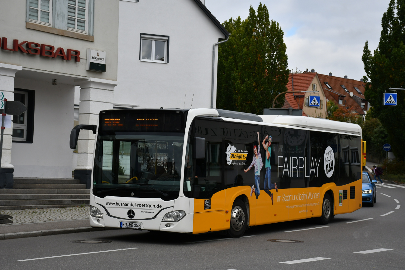 Esslingen am Neckar, Mercedes-Benz Citaro C2 LE nr. KU-MR 158