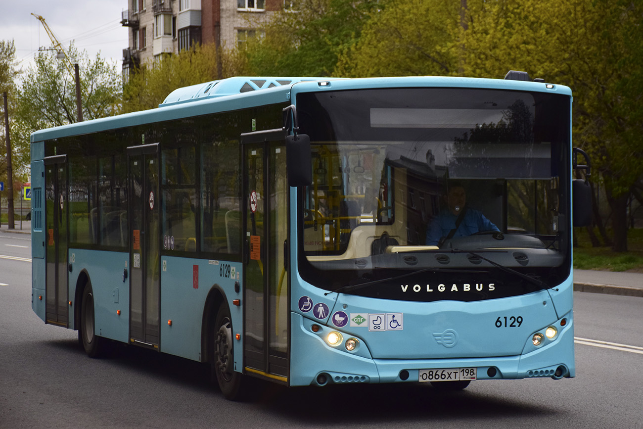 Saint Petersburg, Volgabus-5270.G2 (LNG) # 6129