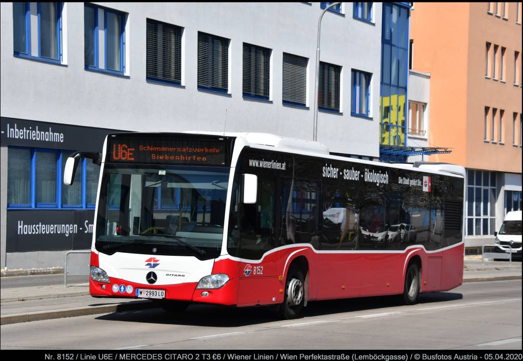 Wien, Mercedes-Benz Citaro C2 # 8152