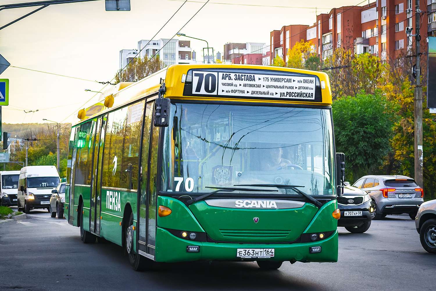 Penza, Scania OmniLink CK95UB 4x2LB # Е 363 НТ 164