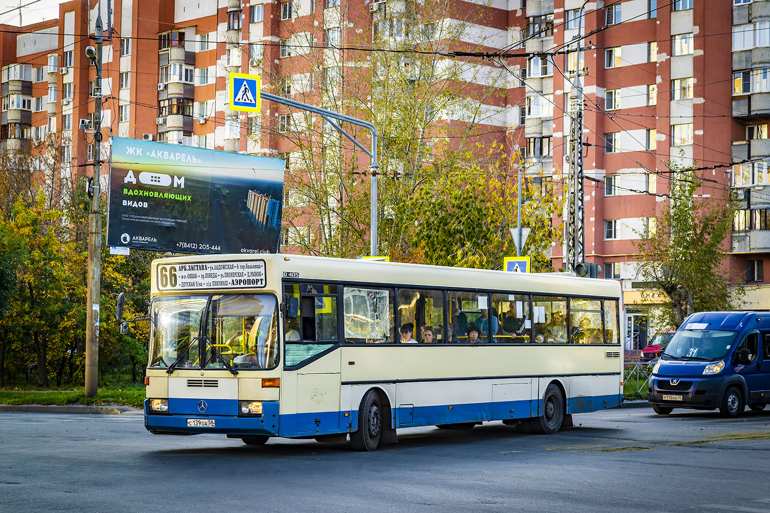 Penza, Mercedes-Benz O405 # С 139 ОА 58