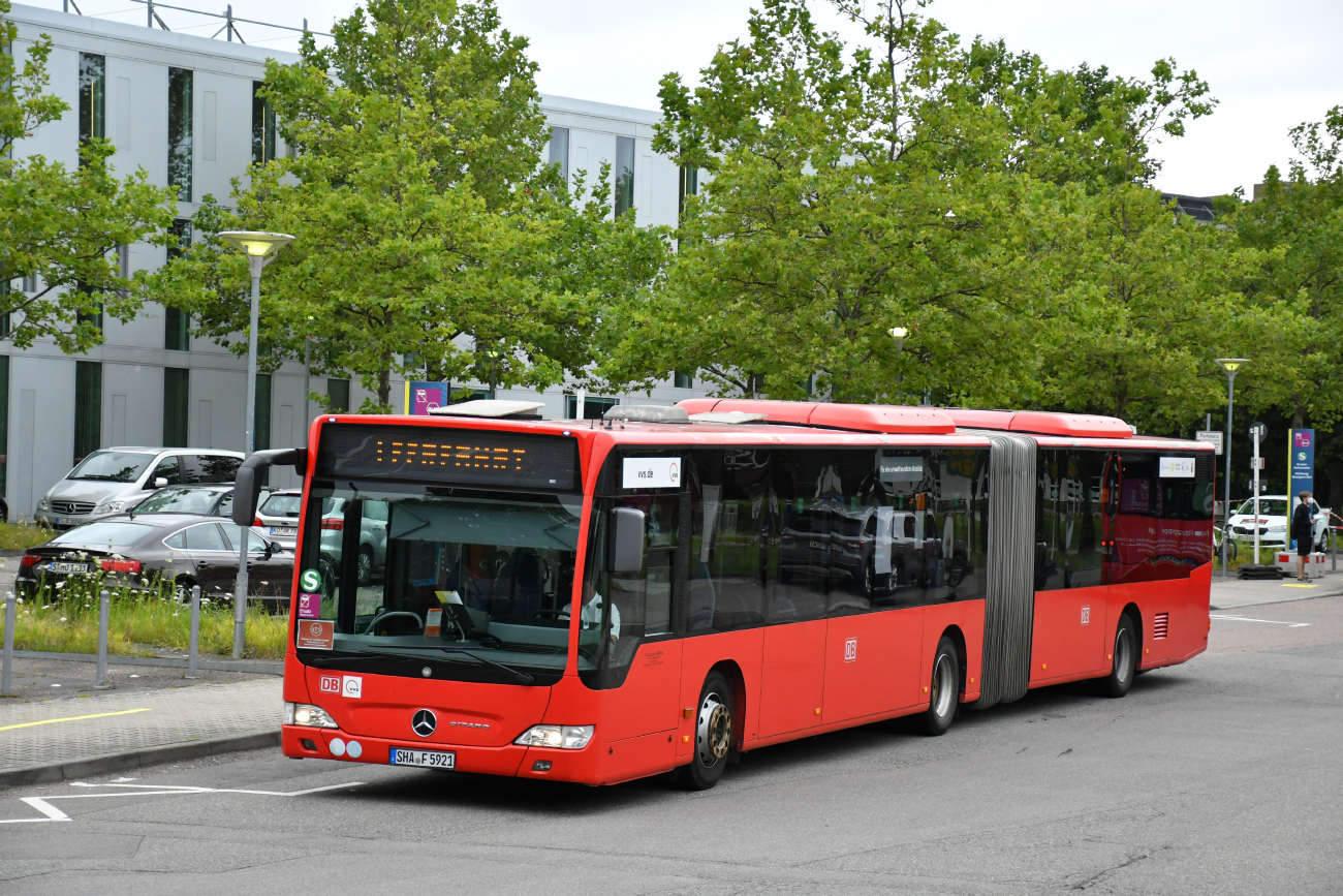 Schwäbisch Hall, Mercedes-Benz O530 Citaro Facelift G # 5921; Stuttgart — SEV Stammstreckensperrung S-Bahn Stuttgart