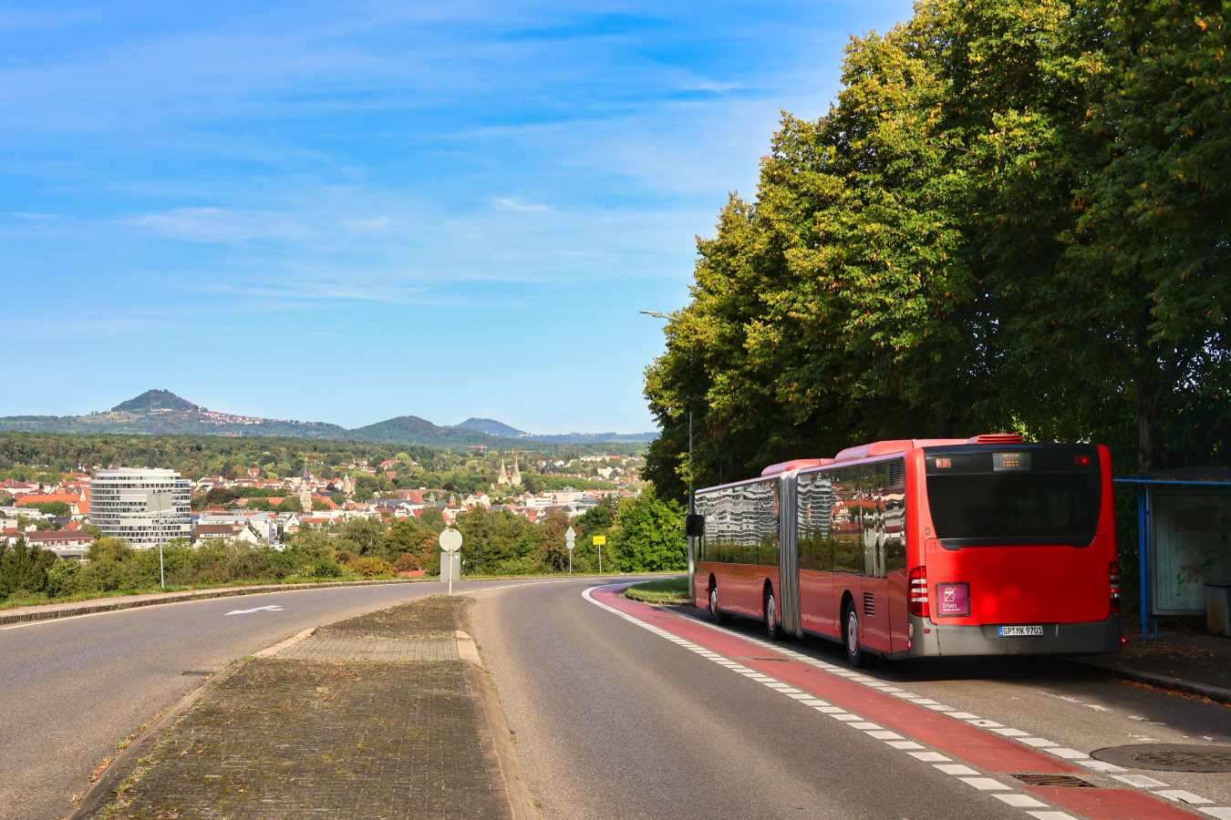 Göppingen, Mercedes-Benz O530 Citaro Facelift G # 1; Göppingen — Nacht der Ausbildung Göppingen 2023 — Shuttleverkehr
