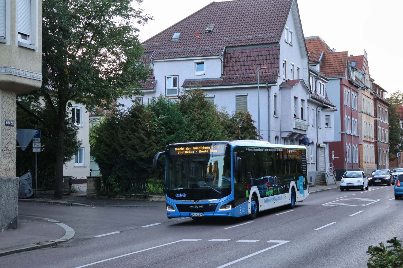 Göppingen, MAN 12C Lion's City NL330 # 93; Göppingen — Nacht der Ausbildung Göppingen 2023 — Shuttleverkehr