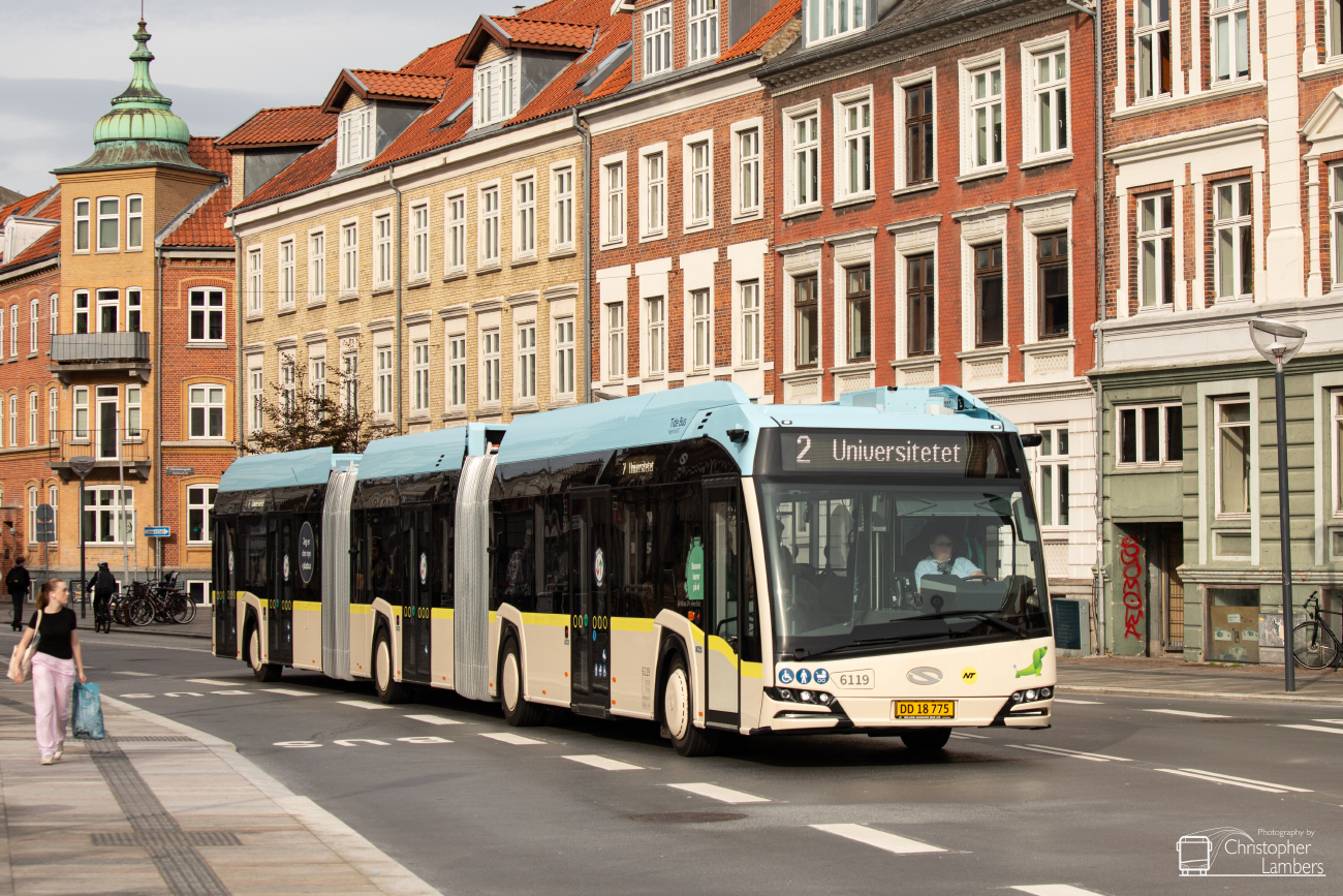 Aalborg, Solaris Urbino IV 24 electric MetroStyle # 6119
