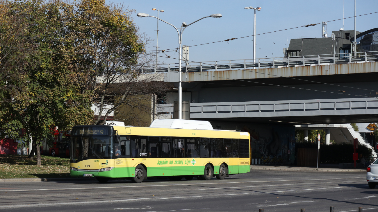 Bratislava, Solaris Urbino III 15 CNG № 1205