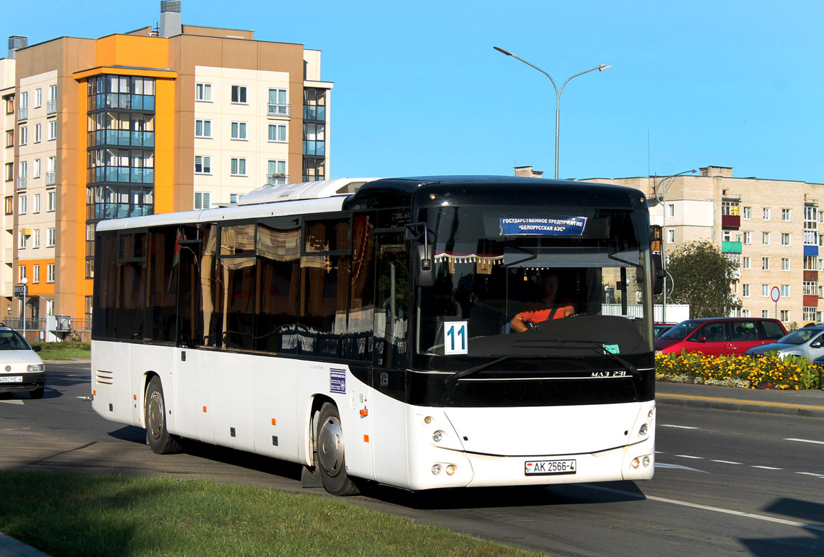 Ostrovec, МАЗ-231.062 nr. АК 2566-4