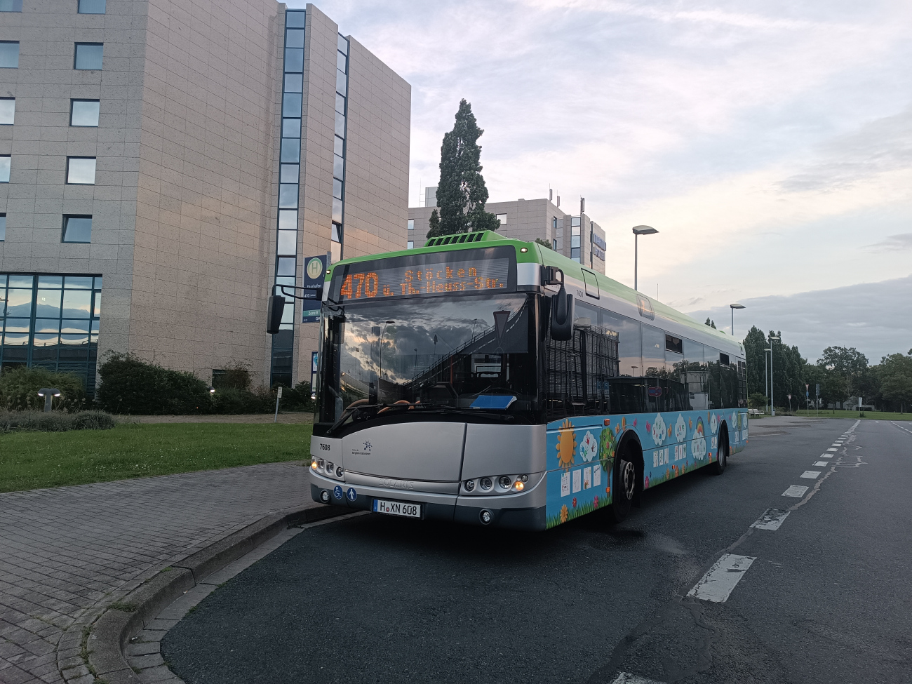 Hannover, Solaris Urbino III 12 Hybrid # 7608