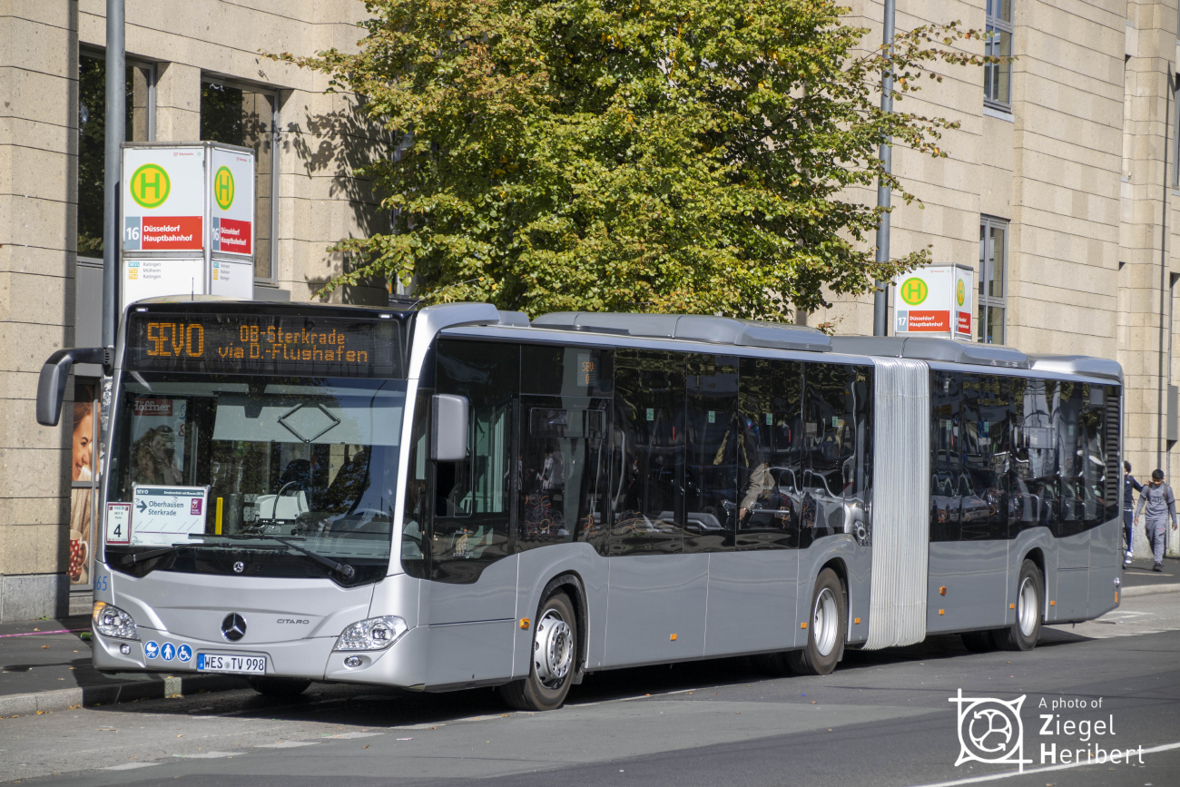 Wesel, Mercedes-Benz Citaro C2 G Hybrid # 9665