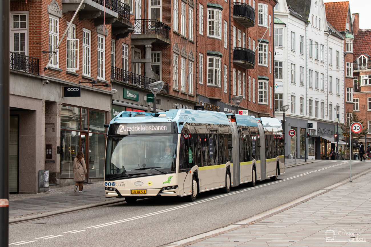 Aalborg, Solaris Urbino IV 24 electric MetroStyle # 6119