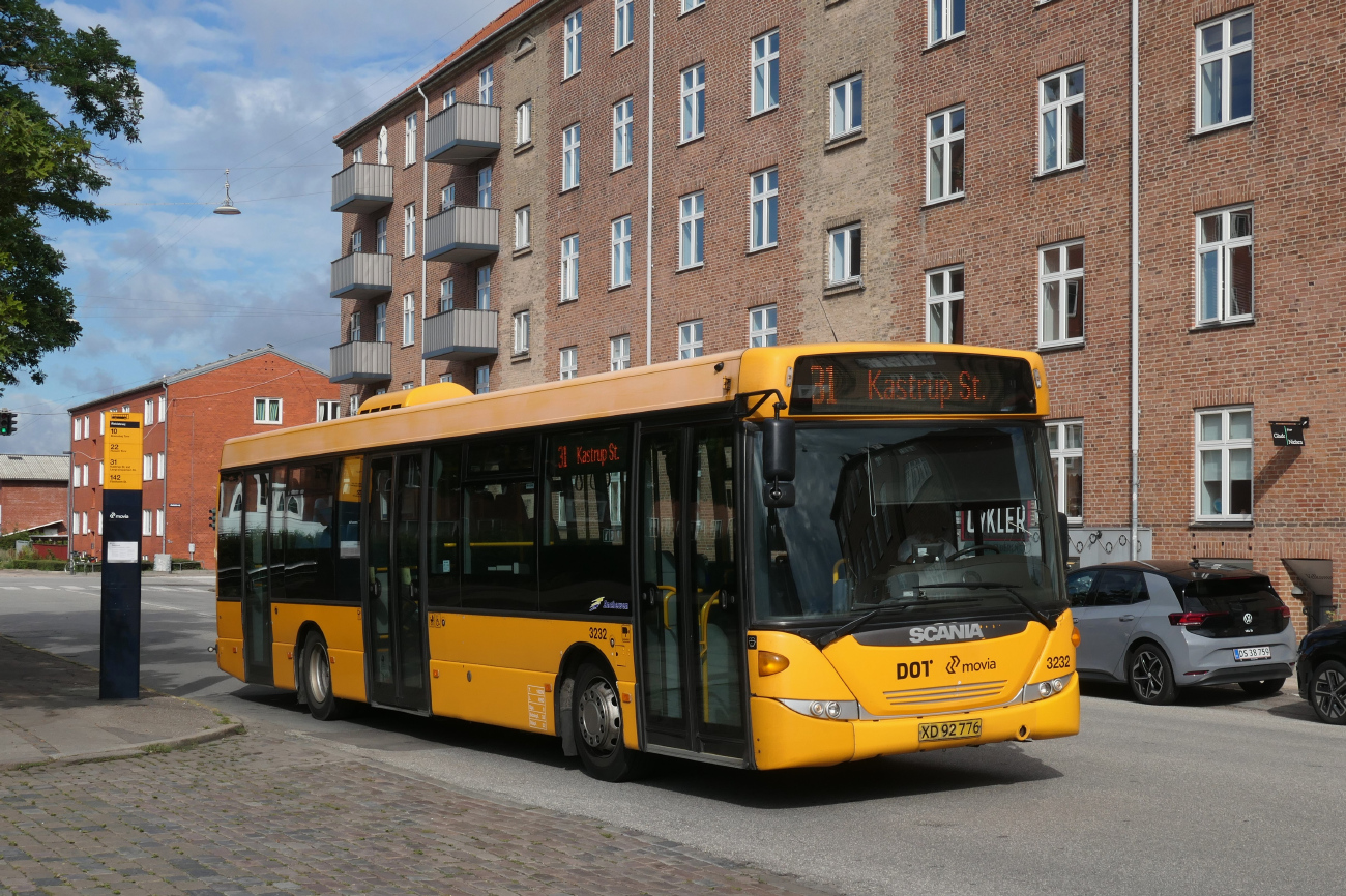 Копенгаген, Scania OmniLink CK230UB 4x2LB № 3232
