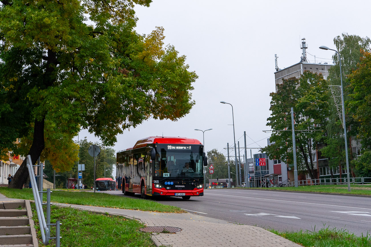 Daugavpils, Scania Citywide LF II 12M CNG № 365