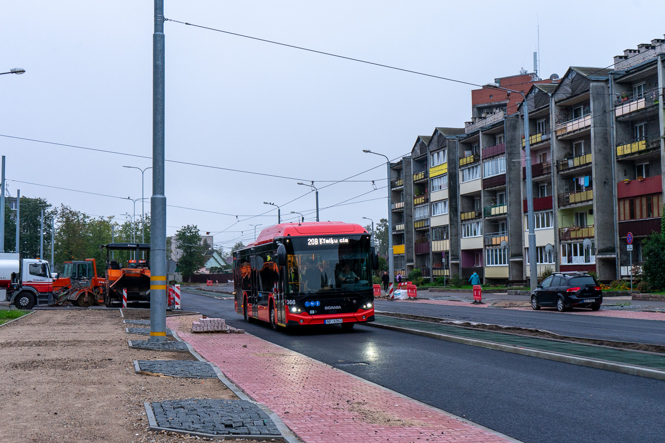 Daugavpils, Scania Citywide LF II 12M CNG # 366