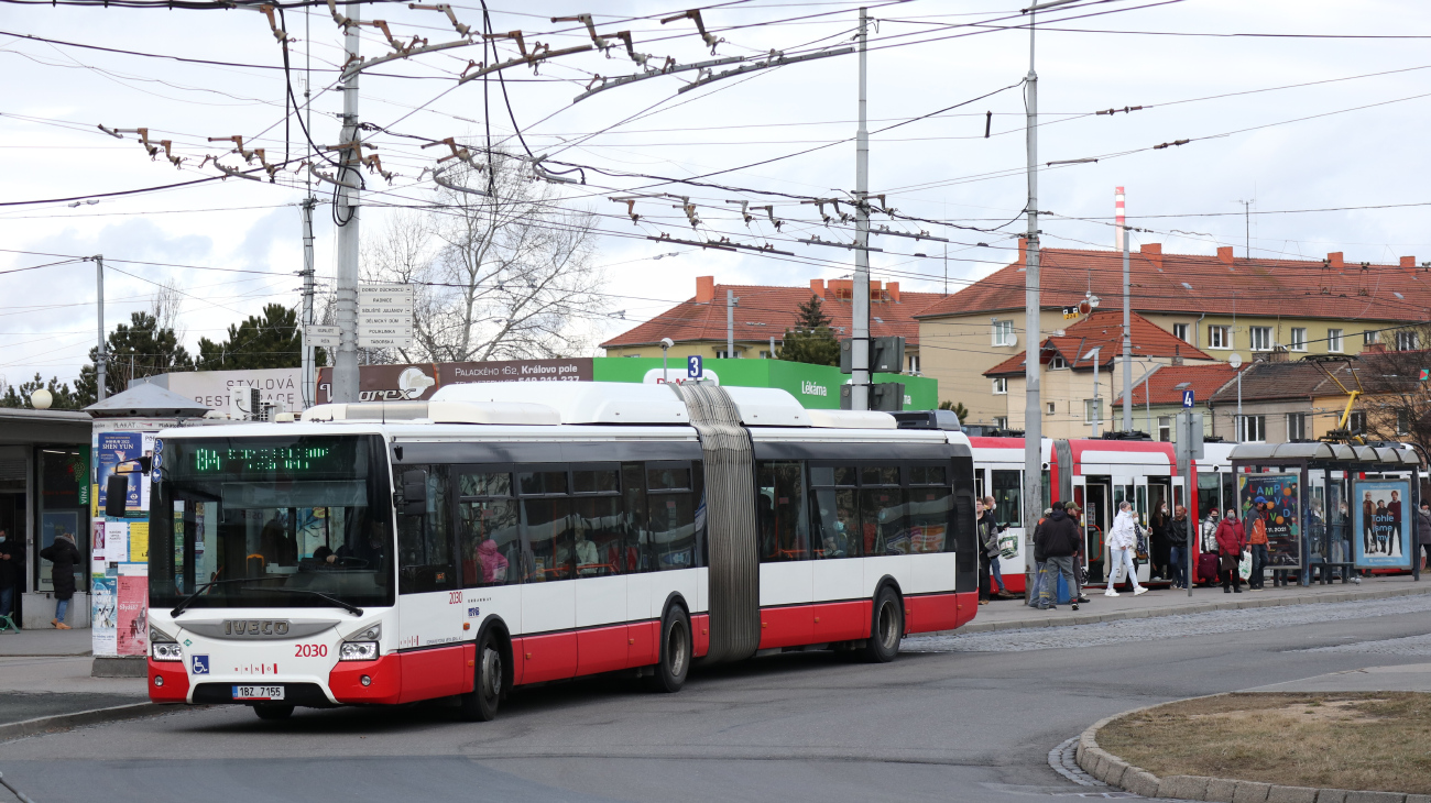 Brno, IVECO Urbanway 18M CNG # 2030