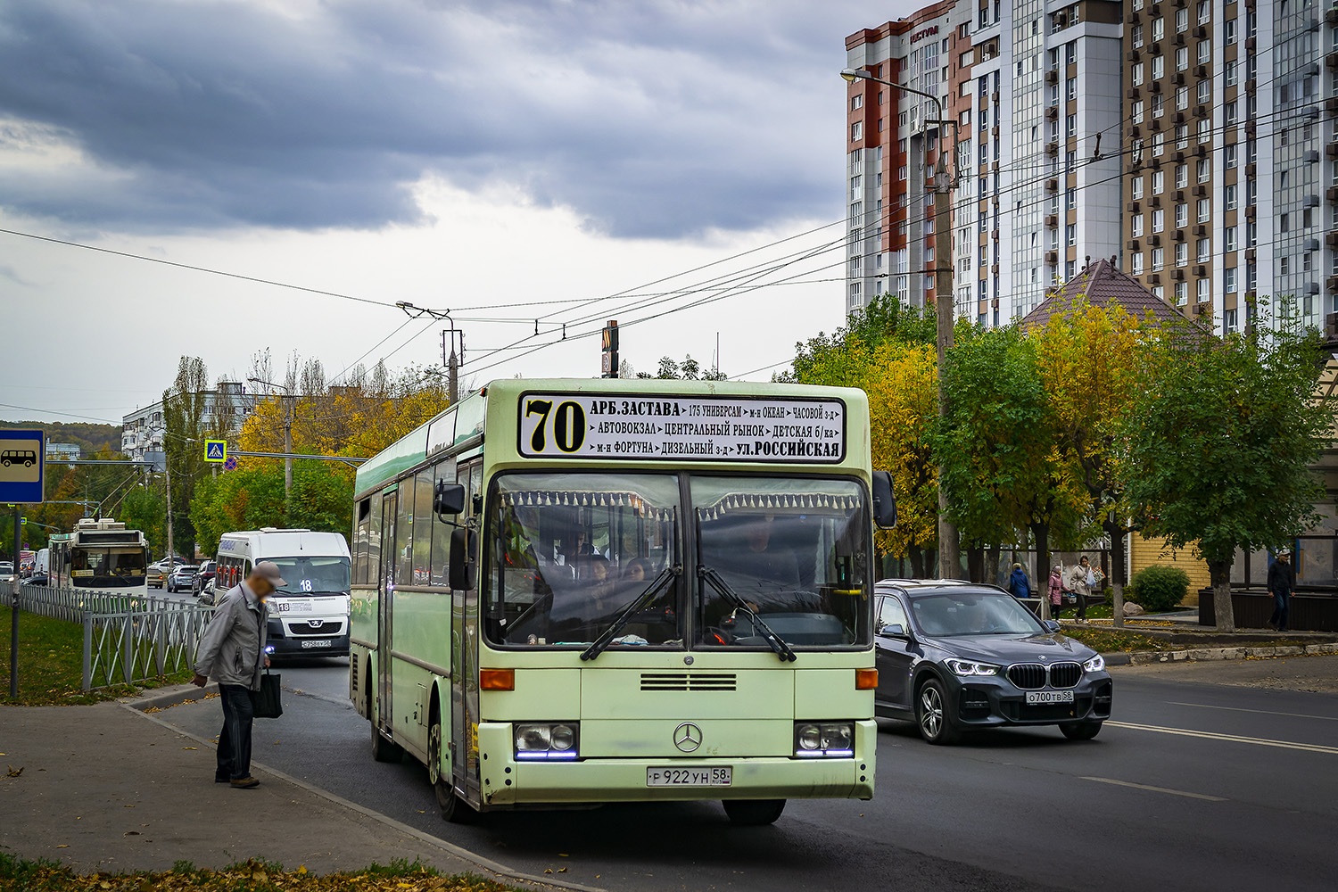 Penza, Mercedes-Benz O405 # Р 922 УН 58