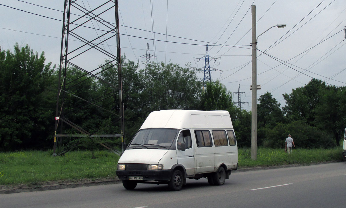 Dnipro, GAZ-2705 No. АЕ 1163 АМ